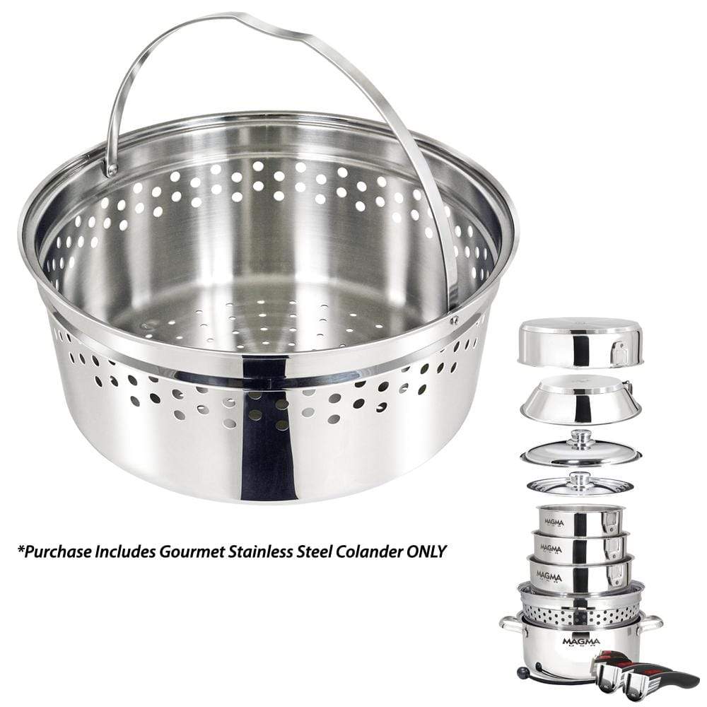 Magma Products Qualifies for Free Shipping Magma Gourmet Stainless Colander #A10-367