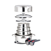 Magma Products Qualifies for Free Shipping Magma Nestable 10-pc Induction Cookware #A10-360L-IND