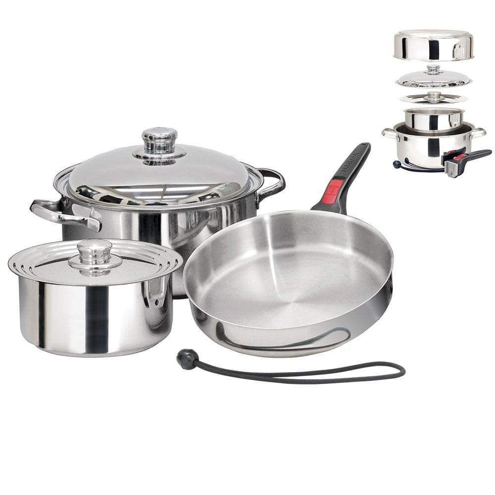 Magma Products Qualifies for Free Shipping Magma Nestable 7-pc Induction Cookware #A10-362-IND