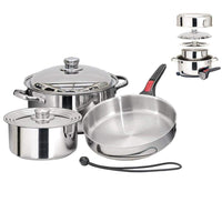 Magma Products Qualifies for Free Shipping Magma Nestable 7-pc Induction Cookware #A10-362-IND