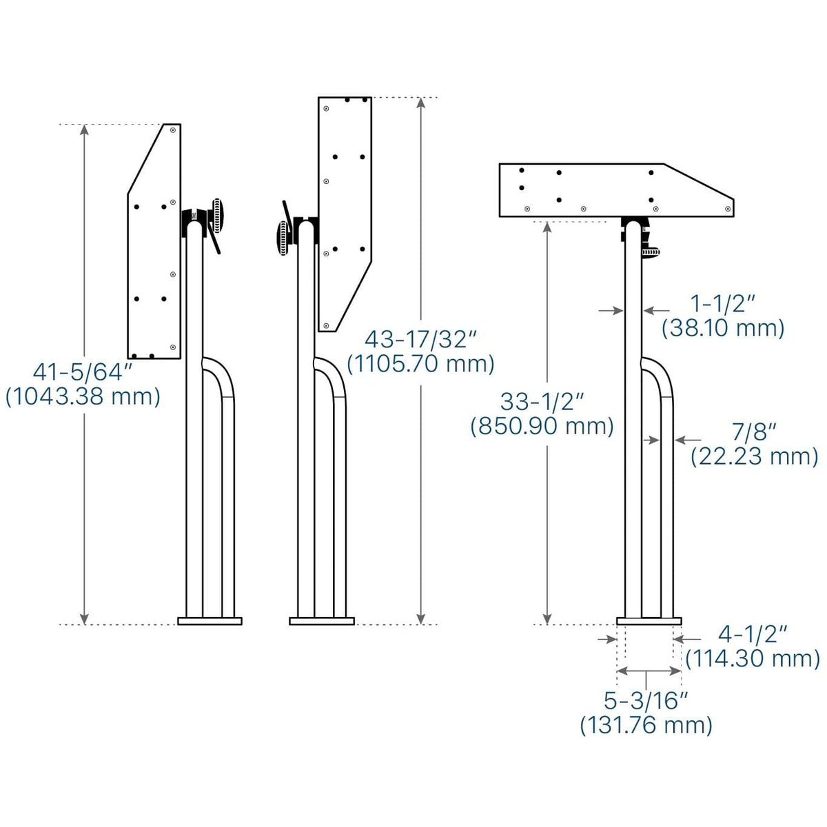 Magma Products Not Qualified for Free Shipping Magma Tournament Series Dock Mount Cleaning Station 48" #T10-449B-HDP