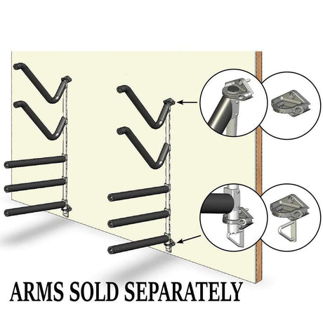 Magma Products Qualifies for Free Shipping Magma Wall Mounted Kayak/SUP Storage Rack #R10-1004-59