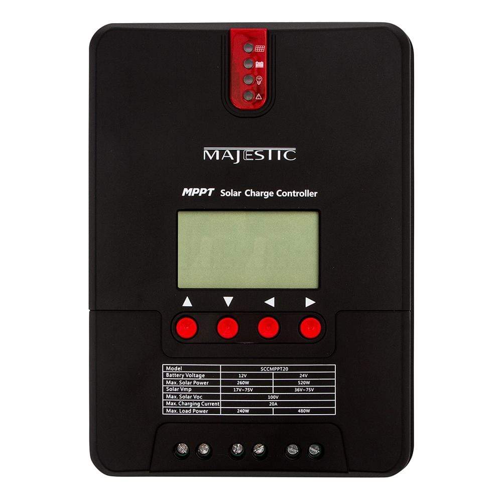 Majestic Global USA Qualifies for Free Shipping Majestic MPPT Solar and Wind Charge Controller 20a #SCCMPPT20