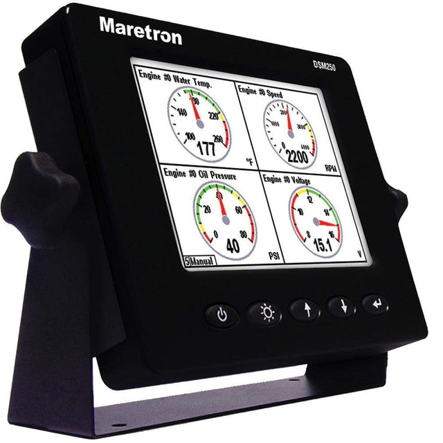 Maretron Qualifies for Free Shipping Maretron DSM250-01 Multi-Function Color Display Black #DSM250-01