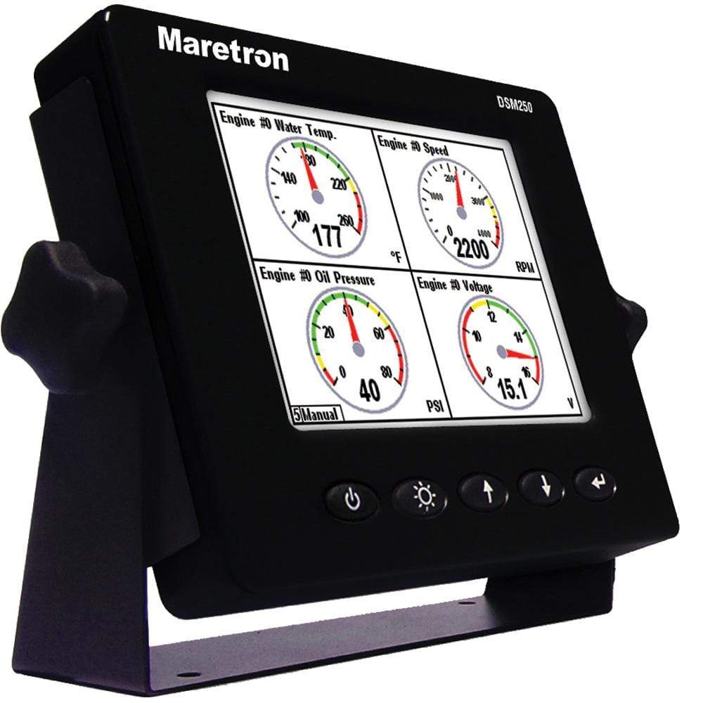 Maretron Qualifies for Free Shipping Maretron DSM250-01 Multi-Function Color Display Black #DSM250-01