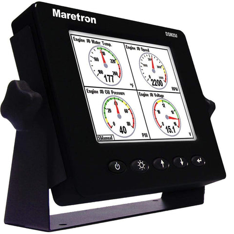 Maretron Qualifies for Free Shipping Maretron DSM250-01 Multi-Function Color Display Black #DSM250-01