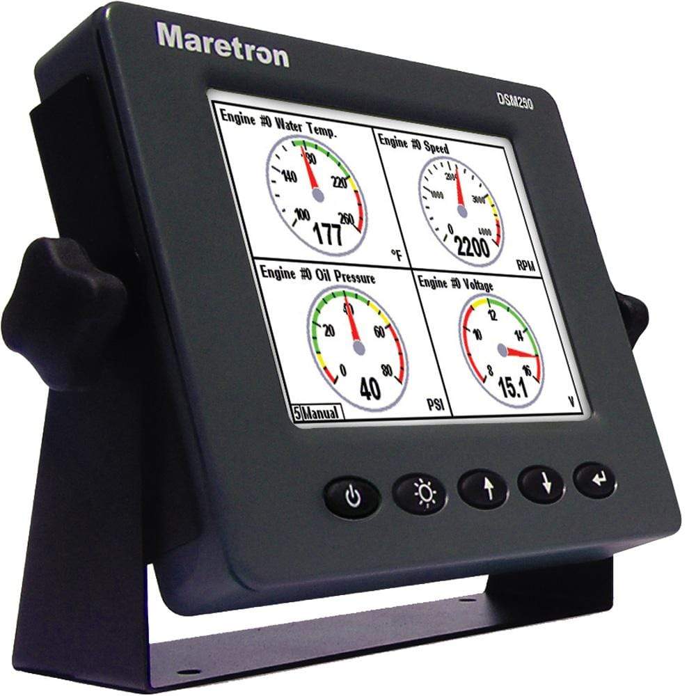 Maretron Qualifies for Free Shipping Maretron DSM250-02 Multi-Function Color Display Grey #DSM250-02
