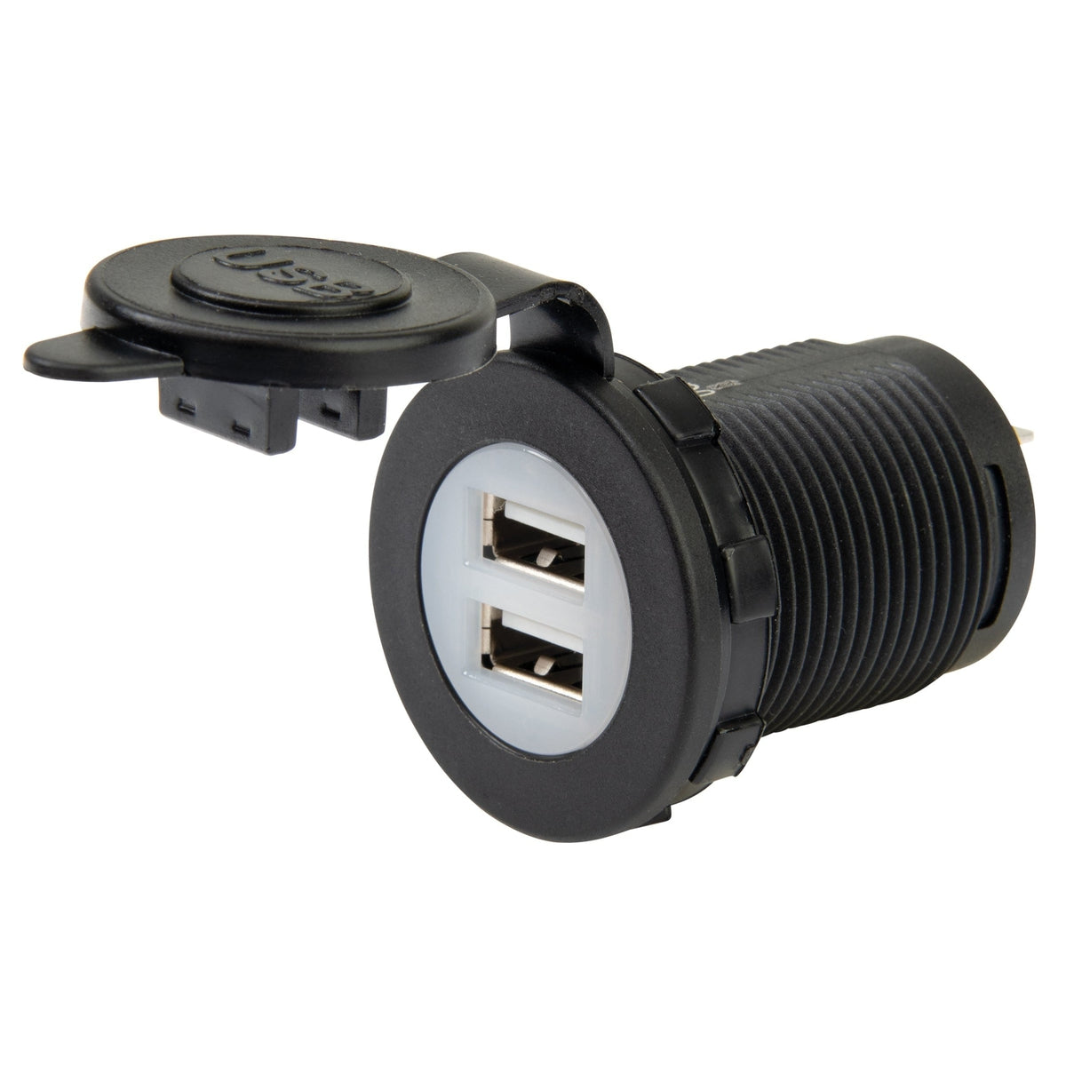 Marinco Recreational Group Qualifies for Free Shipping Marinco 12/24V 4.8a Dual USB Charger #12VDUSB48-B