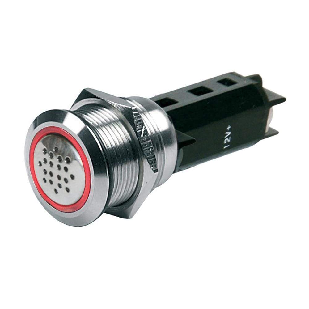 Marinco Recreational Group Qualifies for Free Shipping Marinco 12v Buzzer with Red Warning Light #80-511-0009-01