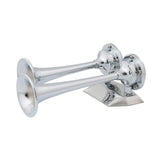 Marinco Recreational Group Qualifies for Free Shipping Marinco 12v Chrome Plated Dual Trumpet Mini Air Horn #10108