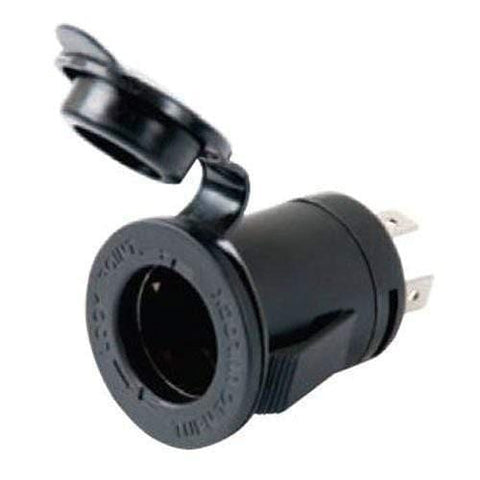 Marinco Recreational Group Qualifies for Free Shipping Marinco 12v Receptacle Black Snap-in #12VRCSP.OEM