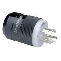 Marinco Recreational Group Qualifies for Free Shipping Marinco 24v Black Charger Bass Plug #2018BP-24