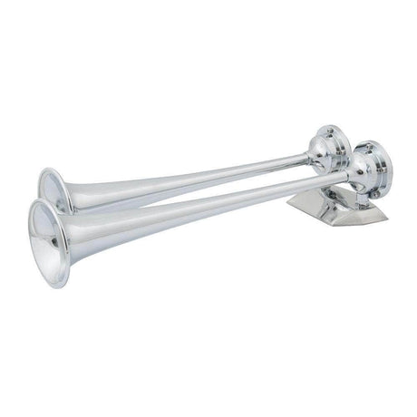 Marinco Recreational Group Qualifies for Free Shipping Marinco 24v Chrome Plated Dual Trumpet Air Horn #10624
