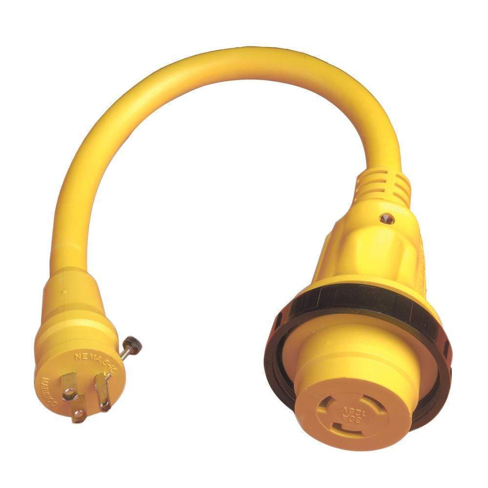 Marinco 30a/15a Pigtail Adapter #104SPP