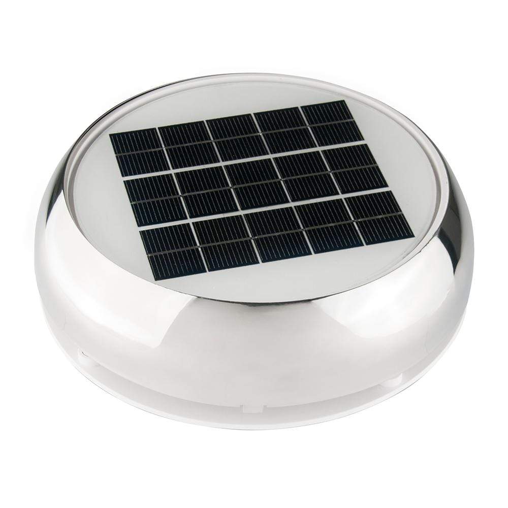 Marinco 4" Day/Night Solar Vent Stainless Steel #N20804S
