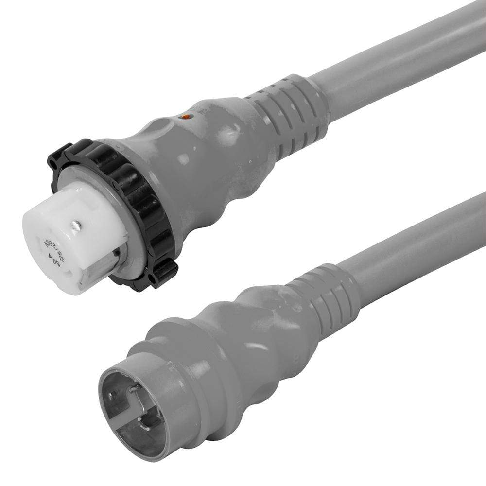 Marinco Recreational Group Qualifies for Free Shipping Marinco 50' 50a 125/250v Shore Power Cord Gray #6152SPPG