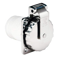 Marinco 50a 125/250v SS Inlet #6373EL-B