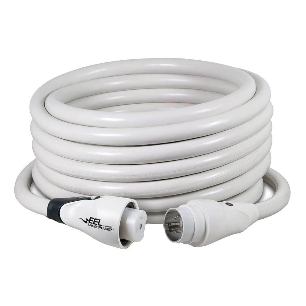 Marinco Recreational Group Not Qualified for Free Shipping Marinco 50a 125/250v White 50' Cord Set #CS504-50W