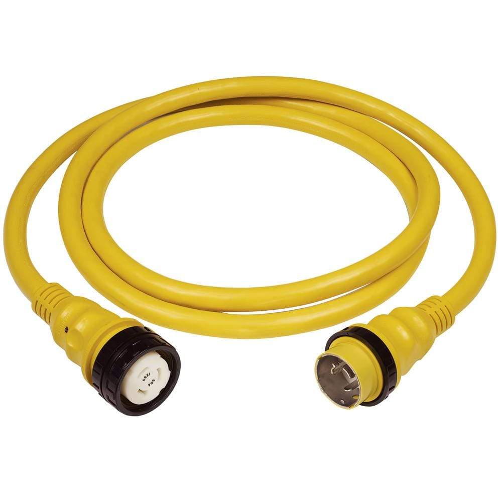 Marinco Recreational Group Qualifies for Free Shipping Marinco 50a 125v Shore Power Cable 25' Yellow #6153SPP-25