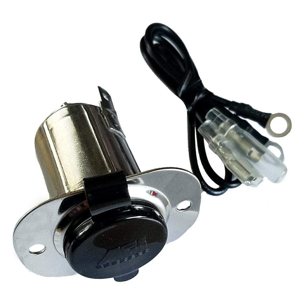 Marinco Recreational Group Qualifies for Free Shipping Marinco SS 12v Receptacle with Cap #20036
