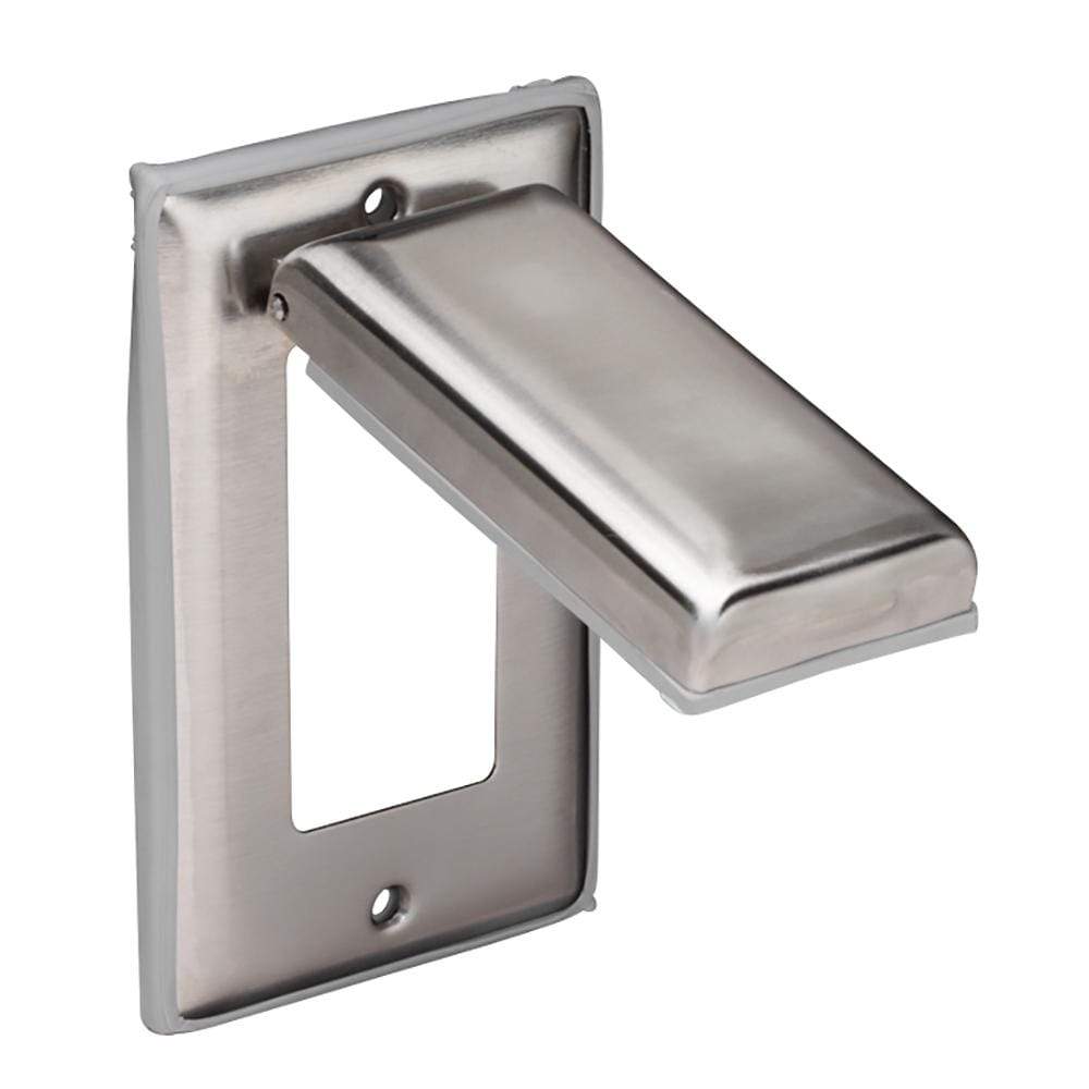 Marinco Recreational Group Not Qualified for Free Shipping Marinco Stainless Cover for GFCI Receptacle #7879CR-FI