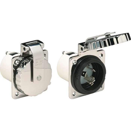 Marinco Recreational Group Not Qualified for Free Shipping Marinco Stainless Power Inlet 50a #6371EL