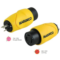 Marinco Recreational Group Qualifies for Free Shipping Marinco Straight Adapter 15a Straight Male to 30a #S15-30
