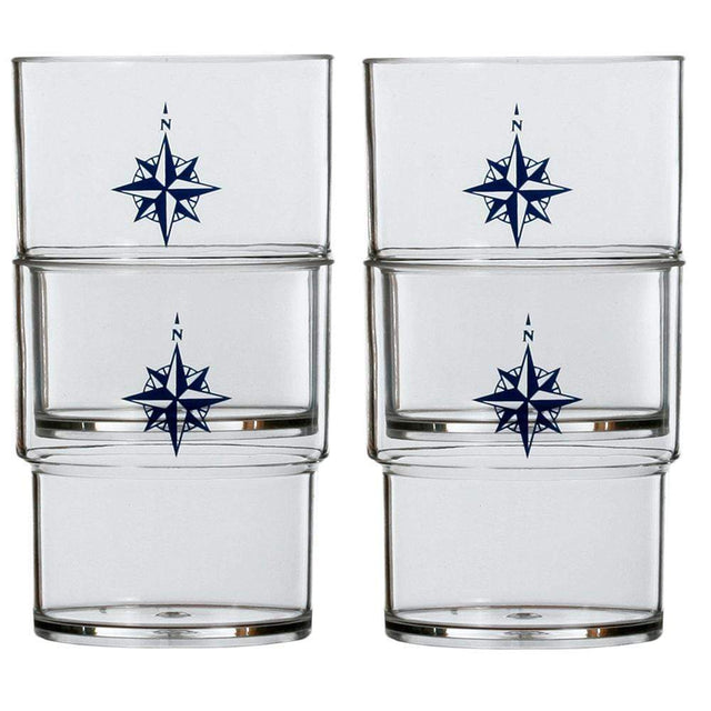 Marine Business Qualifies for Free Shipping Marine Business Northwind Stackable Glass Set-12 #15103C