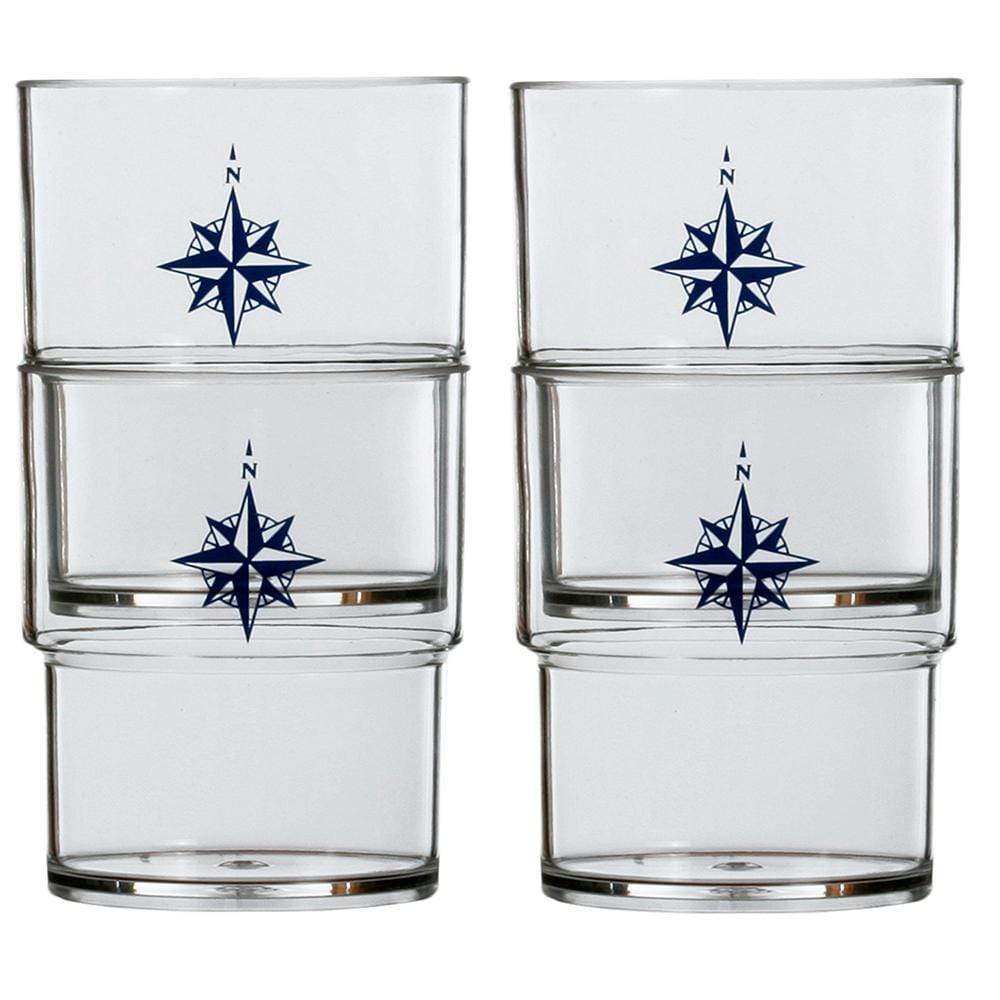 Marine Business Qualifies for Free Shipping Marine Business Northwind Stackable Glass Set-12 #15103C