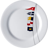 Marine Business Qualifies for Free Shipping Marine Business Regata Flat Plate Round 10" Set-6 #12001C