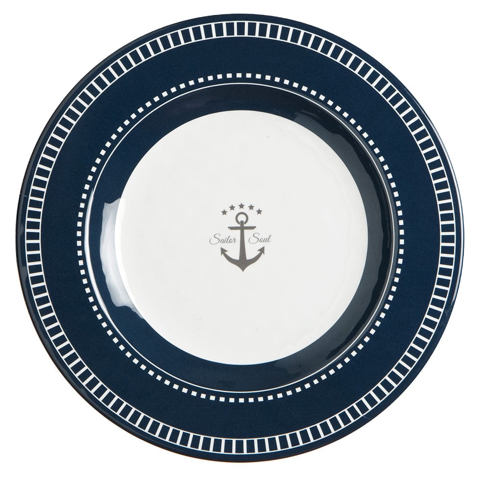 Marine Business Qualifies for Free Shipping Marine Business Sailor Soul Dessert Dish 7" Set-6 #14003C