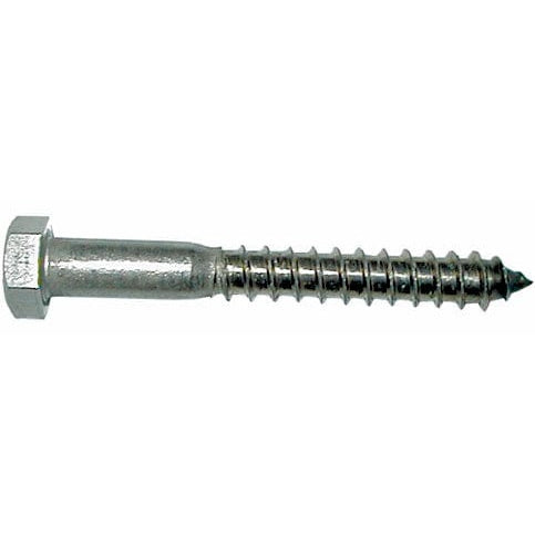 Marine Fasteners Qualifies for Free Shipping Marine Fasteners 1/4" x 1-1/2" SS Hex Lag Screw #025N0150HLSS1262
