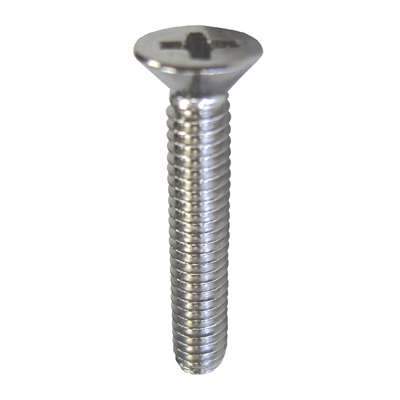 Marine Fasteners Qualifies for Free Shipping Marine Fasteners Machine Screw 8-32 x 1/2" Flat 100-pk #B771
