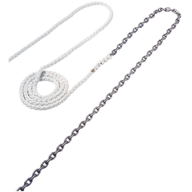 Maxwell Winches Qualifies for Free Shipping Maxwell Anchor Rode 25' 3/8" Chain to 250' 5/8" Nylon Brait #RODE60