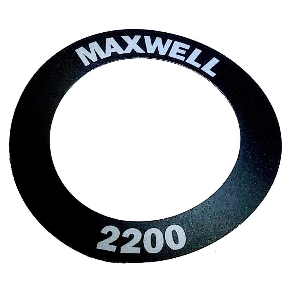 Maxwell Winches Qualifies for Free Shipping Maxwell Label 2200 #3860