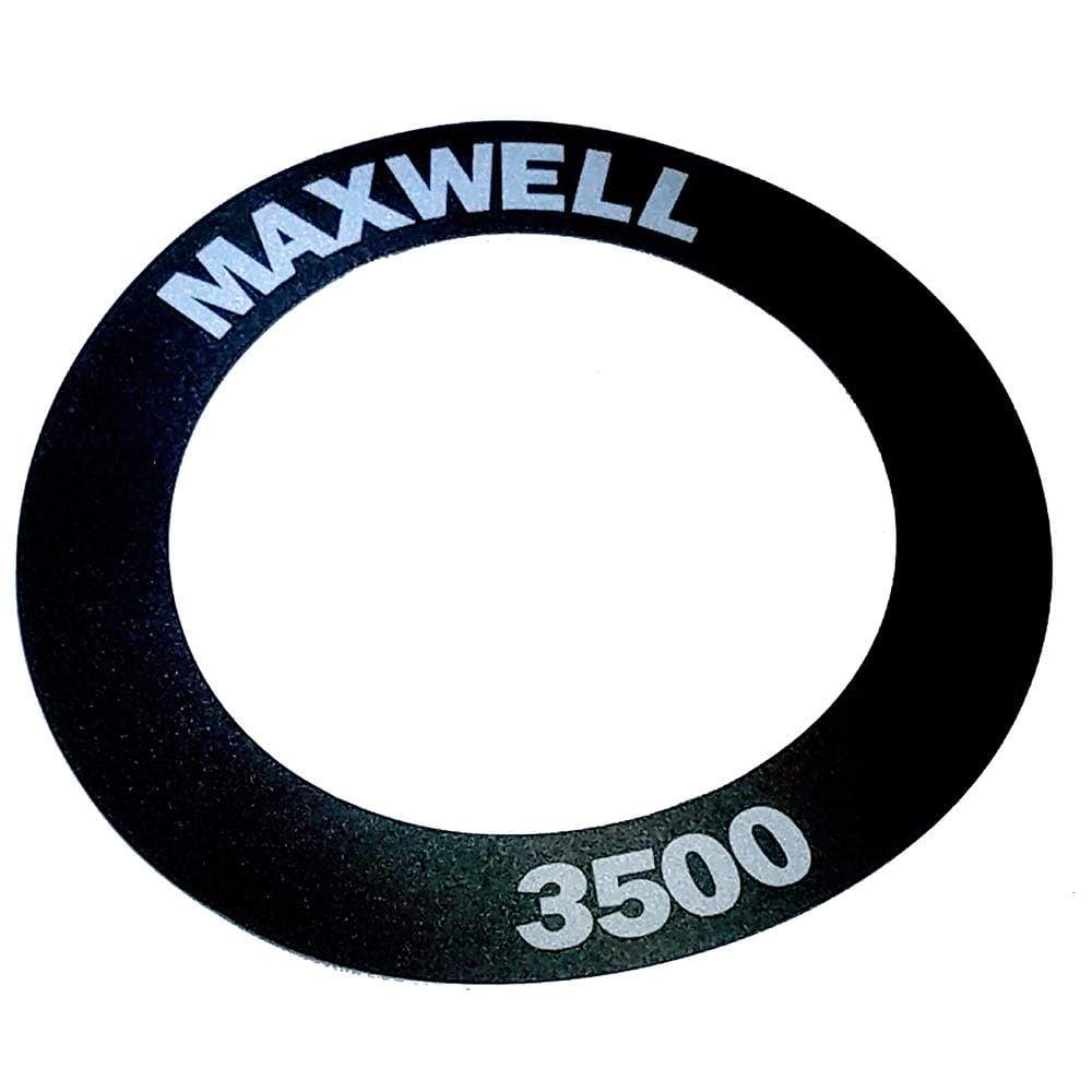 Maxwell Winches Qualifies for Free Shipping Maxwell Label 3500 #3856