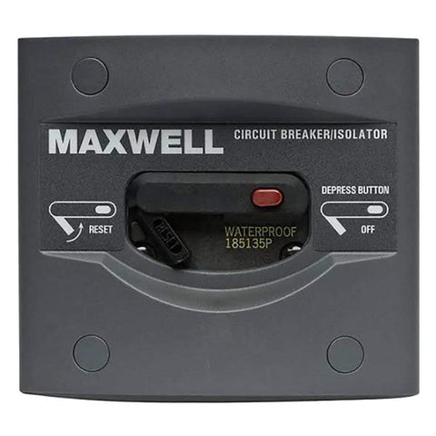 Maxwell Winches Qualifies for Free Shipping Maxwell Winches 80a Breaker/Isolator Panel #P100790