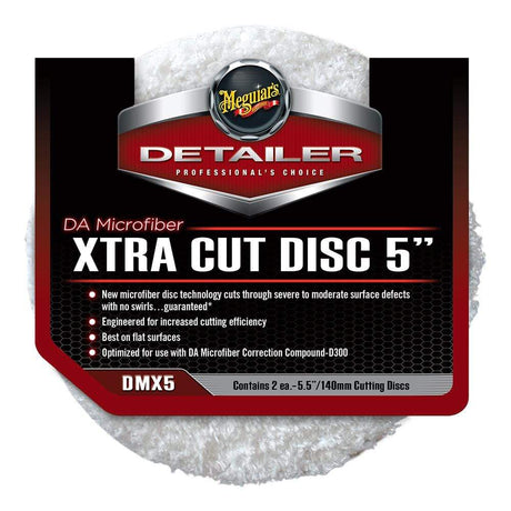 Meguiar's Qualifies for Free Shipping Meguiar's DA Microfiber Xtra Cut Disc 5" #DMX5