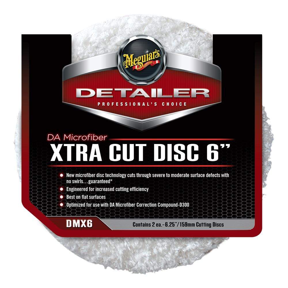 Meguiar's Qualifies for Free Shipping Meguiar's DA Microfiber Xtra Cut Disc 6" #DMX6