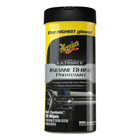 Meguiar's Qualifies for Free Shipping Meguiar's Ultimate Insane Shine Protectant Wipes #G220200