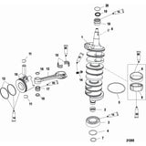 Mercury Marine Qualifies for Free Shipping Mercury Caged Bearing Kit #844338A01