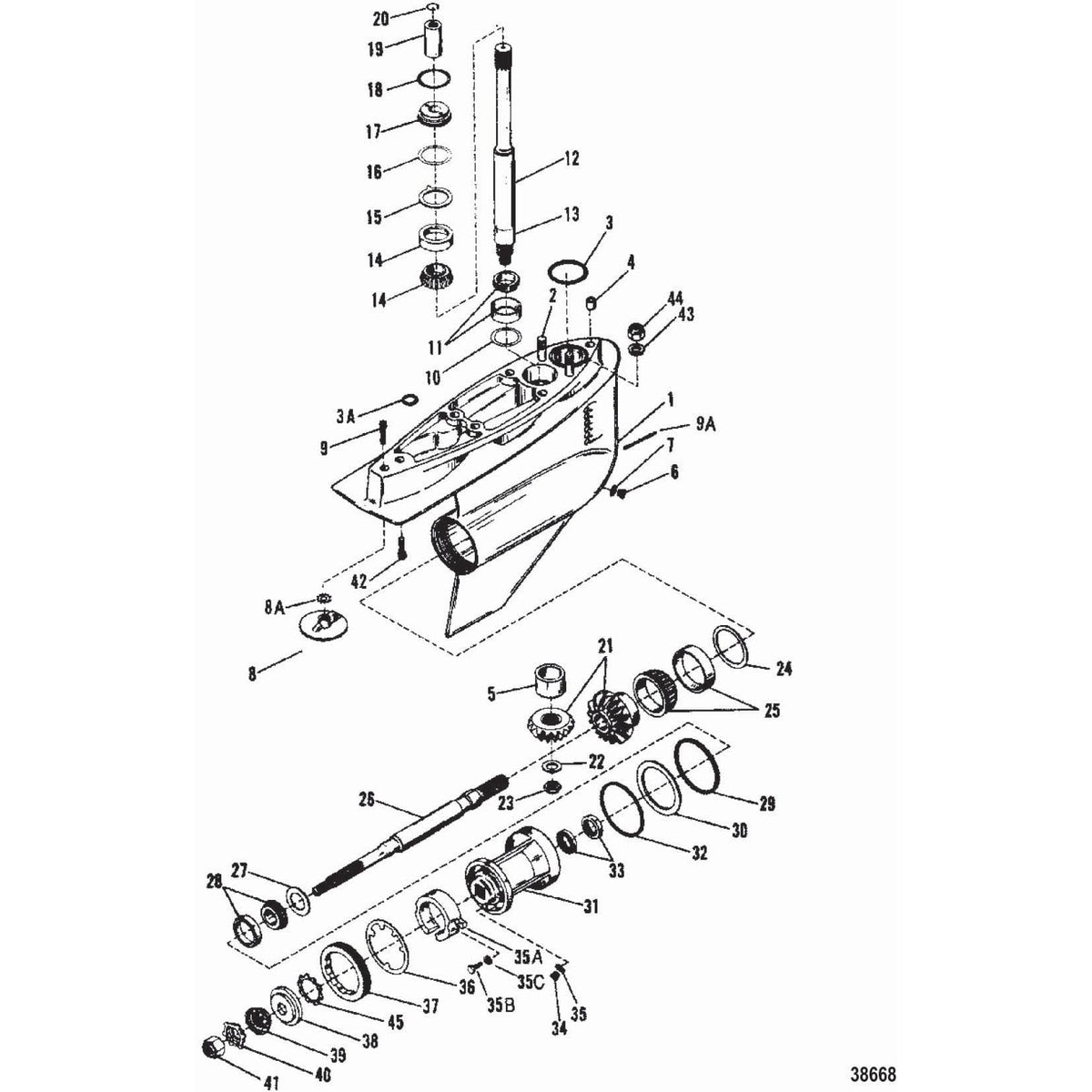 Mercury Marine Qualifies for Free Shipping Mercury Clutch Repair Kit #803491T1