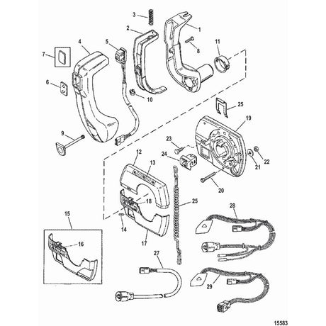Mercury Marine Qualifies for Free Shipping Mercury Commander 3000 Trim Switch #87-18286A41