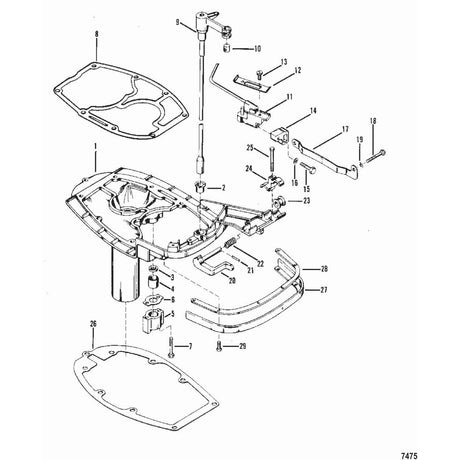 Mercury Marine Qualifies for Free Shipping Mercury Gasket #27-79650 1