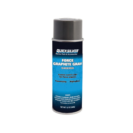 Mercury Marine Qualifies for Free Shipping Mercury Graphite Gray Paint #802878Q30