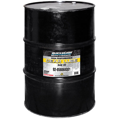 Mercury Marine Not Qualified for Free Shipping Mercury Hi-Perf Gear Lube SAE-90 55-Gallon #92-858068Q01