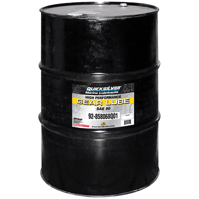 Mercury Marine Not Qualified for Free Shipping Mercury Hi-Perf Gear Lube SAE-90 55-Gallon #92-858068Q01