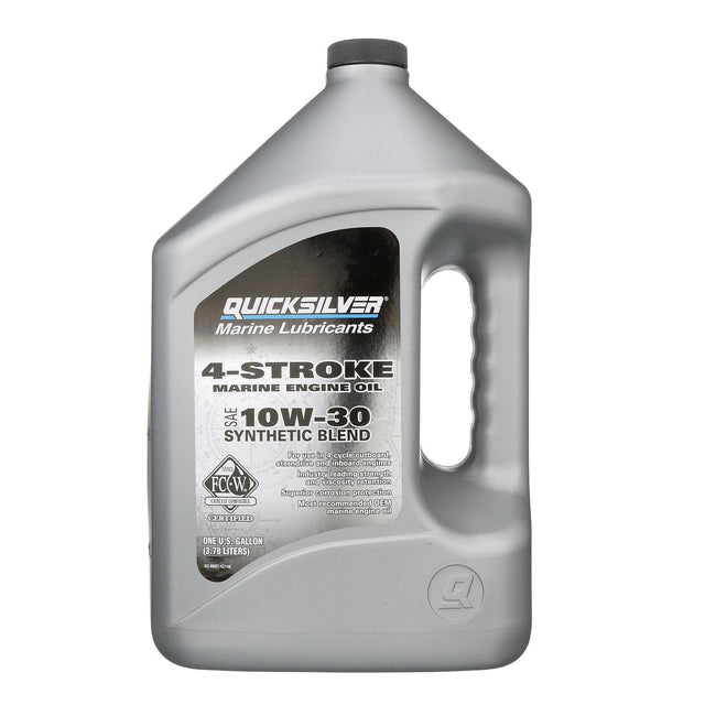 Mercury Marine Qualifies for Free Shipping Mercury Marine 10W30 Oil Synthetic Gallon #8M0142146