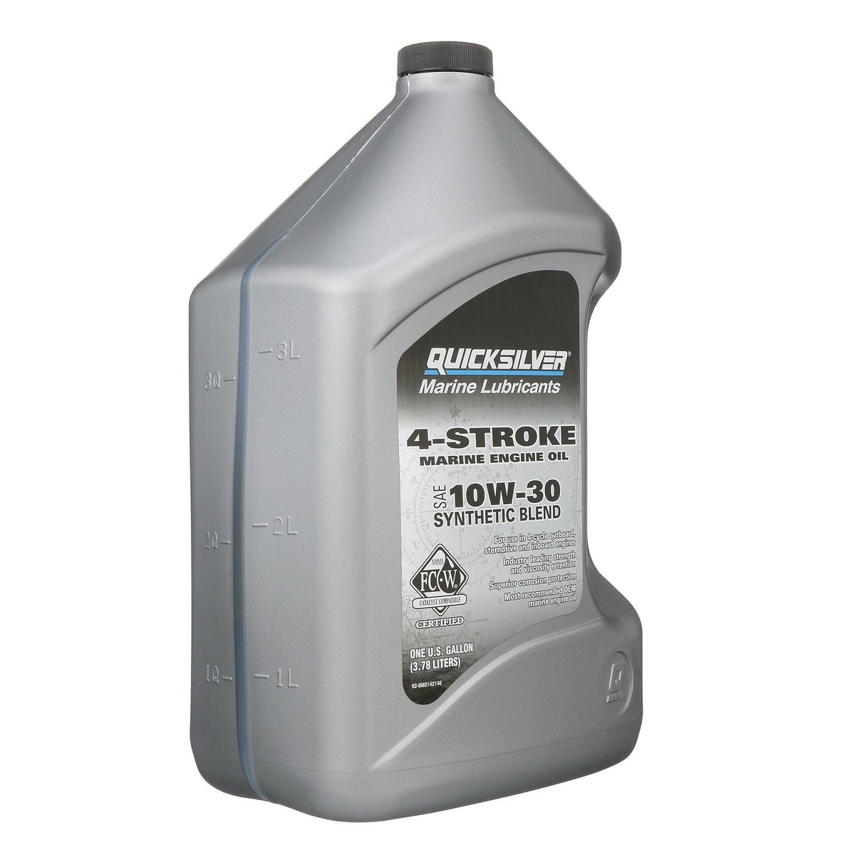 Mercury Marine Qualifies for Free Shipping Mercury Marine 10W30 Oil Synthetic Gallon #8M0142146