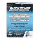 Mercury Marine Qualifies for Free Shipping Mercury Marine 25/30 HP EFI 25W40 Oil Change Kit #8M0081911